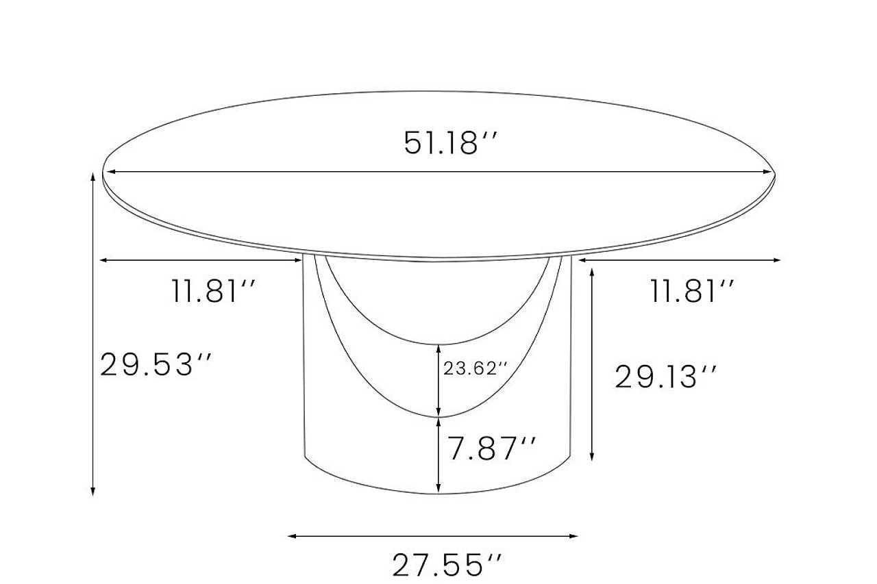Smile 51" Dining Table