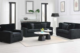 Tarra Black Fabric Chair