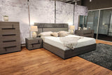 Sunrise Gray Italian Bedroom Set