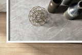 Mara White Modern Traditional Contemporary Marble Top Solid Wood LED Panel Bedroom Set - Ella Furniture