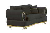 Kelebek Gray Living Room Set