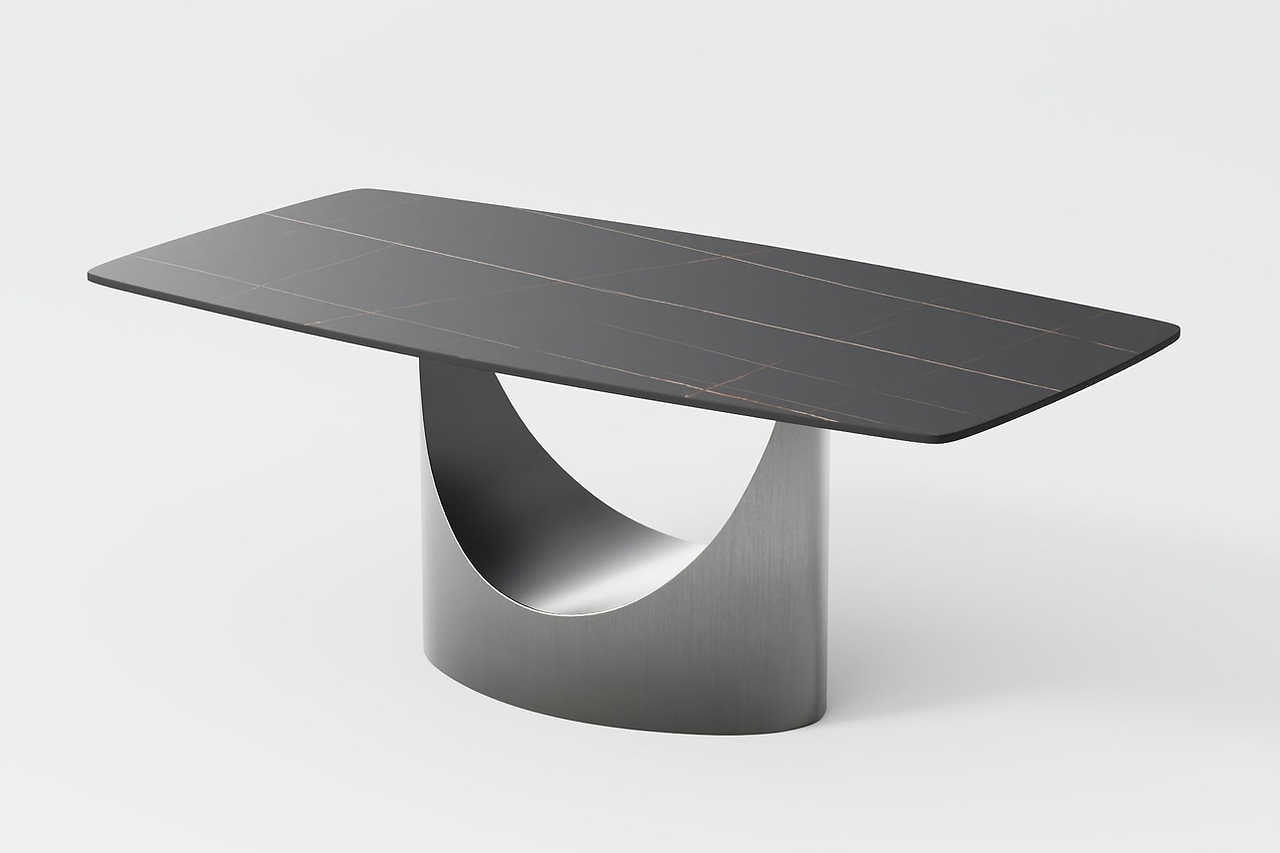 Lexi Matt Black Table