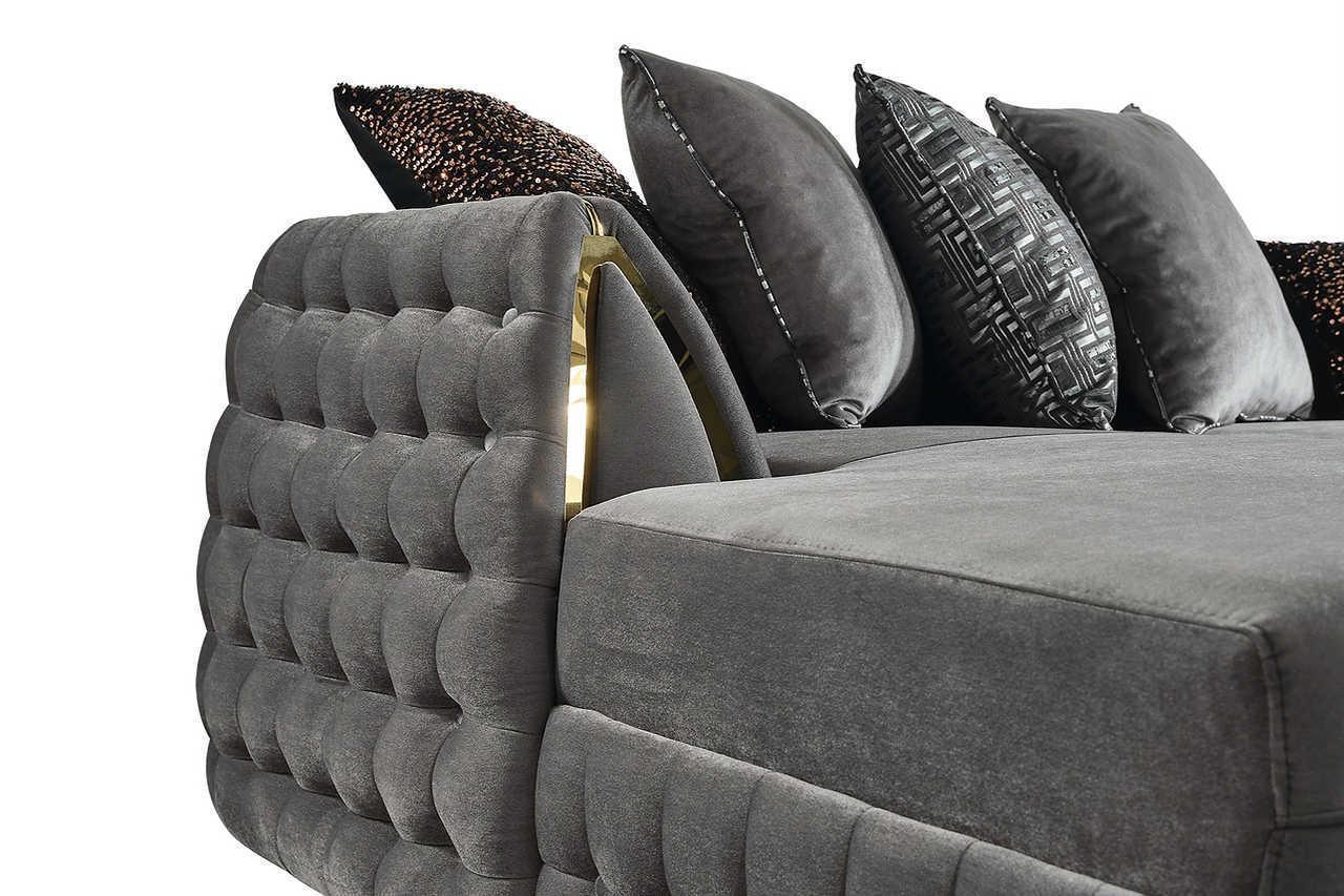 Sicilya Gray Sectional