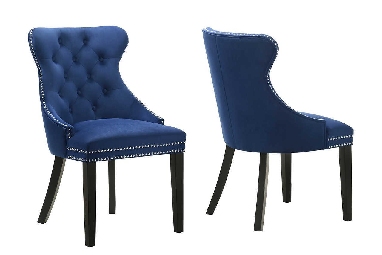 Paro Blue Rectangular Dining Set