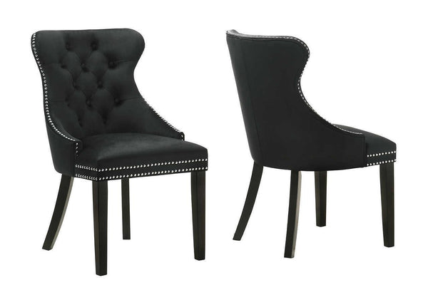 Paro Black Rectangular Dining Set