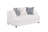 Stepso Cream Boucle Living Room Set