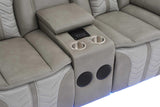 Innova Grey 3-Piece Reclining Set