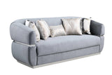Carmela Grey Velvet Living Room Set