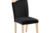 Orion White Black Dining Room Set