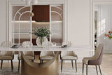 Lexi Glossy White Table