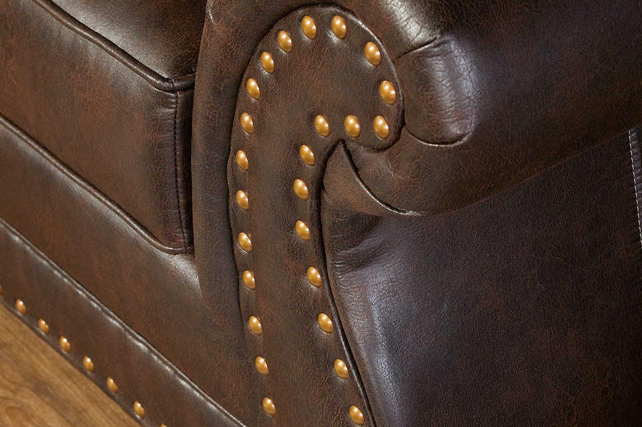 Ridgeline Brownie Modern Contemporary Solid Wood Polished Fabric Upholstery Sofa - Ella Furniture