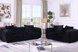 Eli Black Fabric Chair