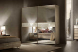 Luce Beige LED Italian Bedroom Set