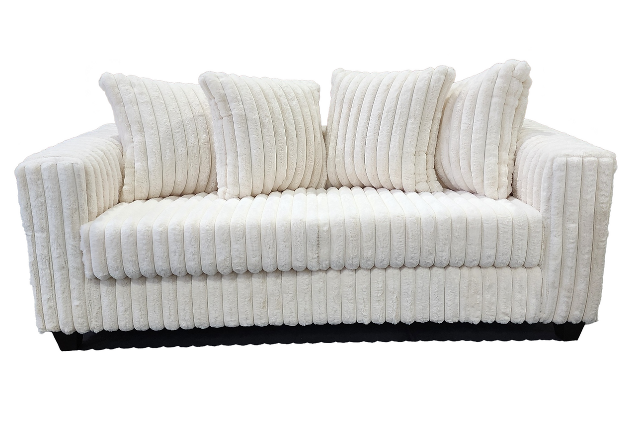 Gia Ivory 2-Piece Living Room Set