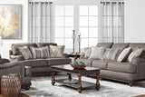 Driftwood Brown/Gray Modern Contemporary Solid Wood Trim Fabric Upholstery Chair - Ella Furniture