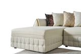 Sicilya Off White Sectional