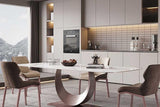 71" Faux Marble Top Dining Table
