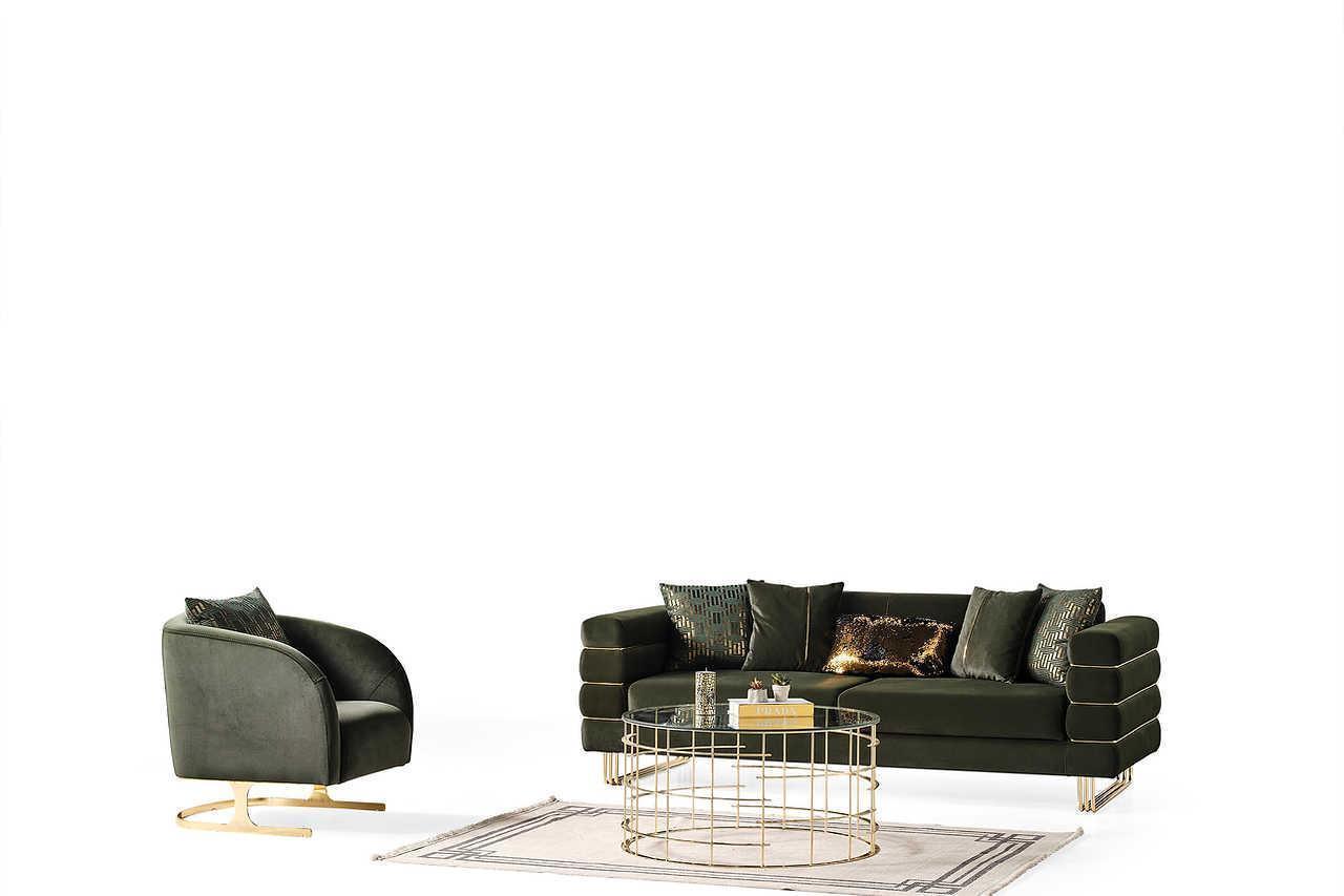 Luma Emerald 2-Piece Living Room Set