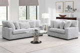 Tarra Gray Fabric Living Room Set