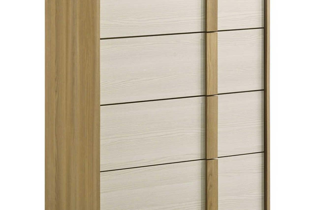 Maya Natural LED Panel Bedroom Set