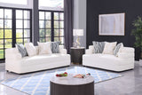 Stepso Cream Boucle Living Room Set