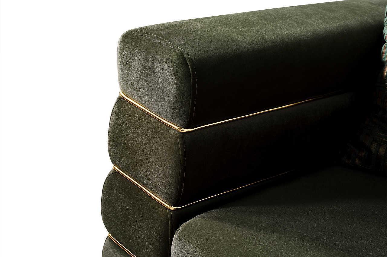 Luma Emerald 2-Piece Living Room Set