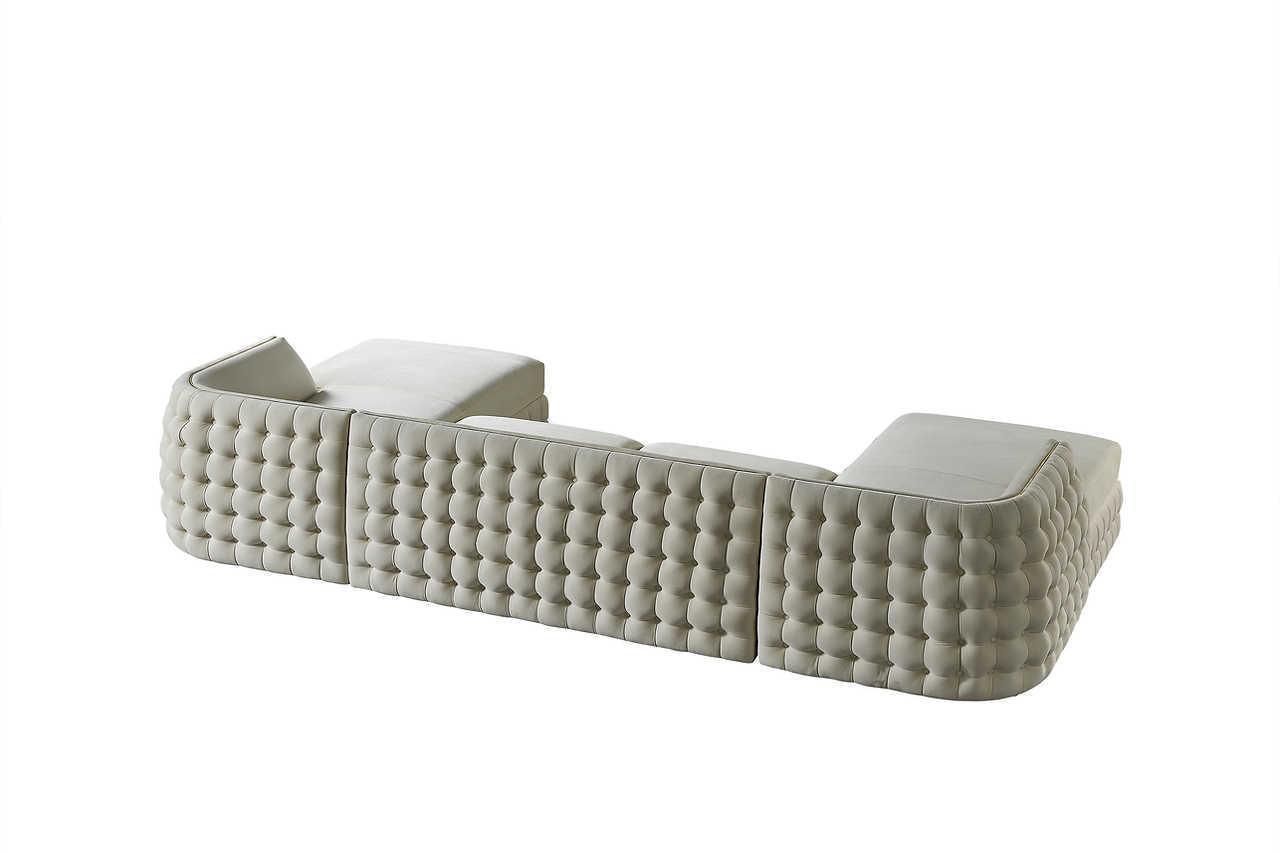 Sicilya Off White Sectional