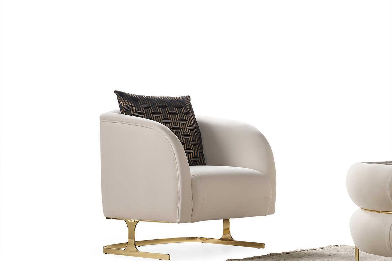 Luma Off White Chair