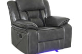 Concord Light Grey 3-Piece Reclining Set