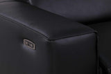 Picasso Black 6-Piece 2 Power Reclining Sectional
