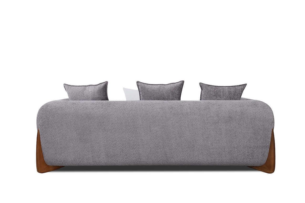 Stylus Pewter Fabric 2-Piece Living Room Set