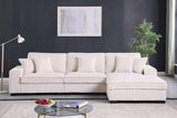 Comfy II Cream 3-Piece Sectional