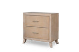 Laguna Light Brown Gray Upholstered Panel Bedroom Set