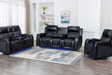 Lex Leather Power 3-Piece Reclining Set