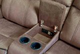 Rio Grande Brown Microfiber 3-Piece Reclining Set