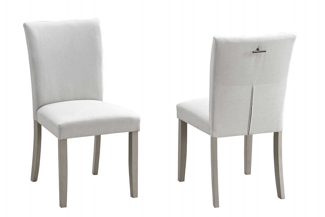 Urban Gray Upholstered Dining Room Set