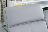 Franco Light Blue 6-Piece 2 Power Reclining Sectional