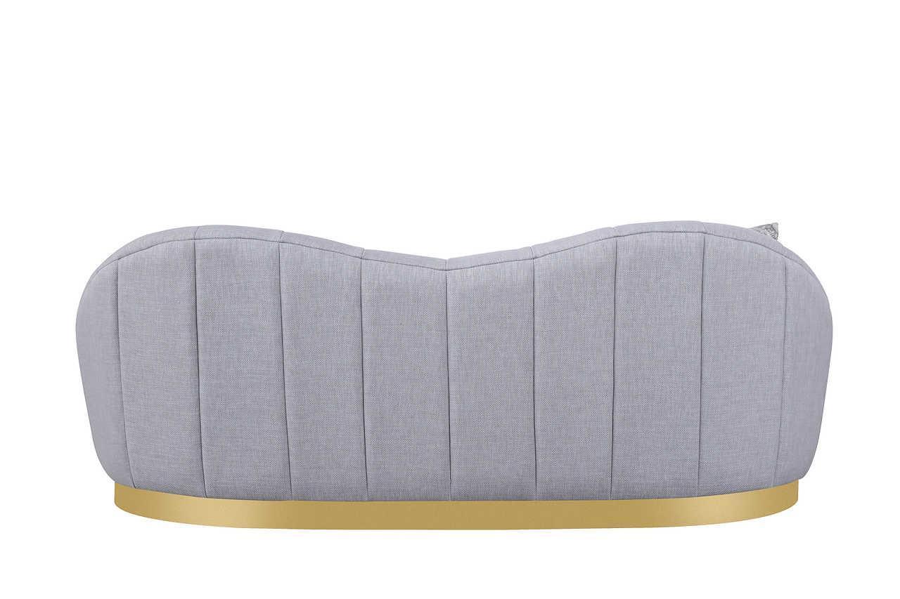 Olena Dove Gray 2-Piece Living Room Set