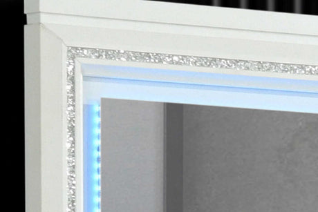Aanya White Nightstand - Ella Furniture