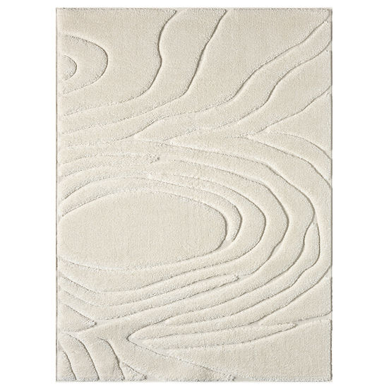 Skyler S623 Snow Area Rug