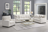 Tarra Ivory Fabric Chair