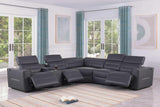 Nexus Dark Navy Power Reclining Sectional