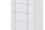 Antonella White Modern Contemporary High Gloss Lacquer Solid Wood LED Bedroom Set - Ella Furniture