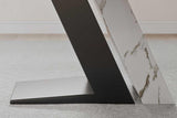 Gobi 79" Modern Lux White Table