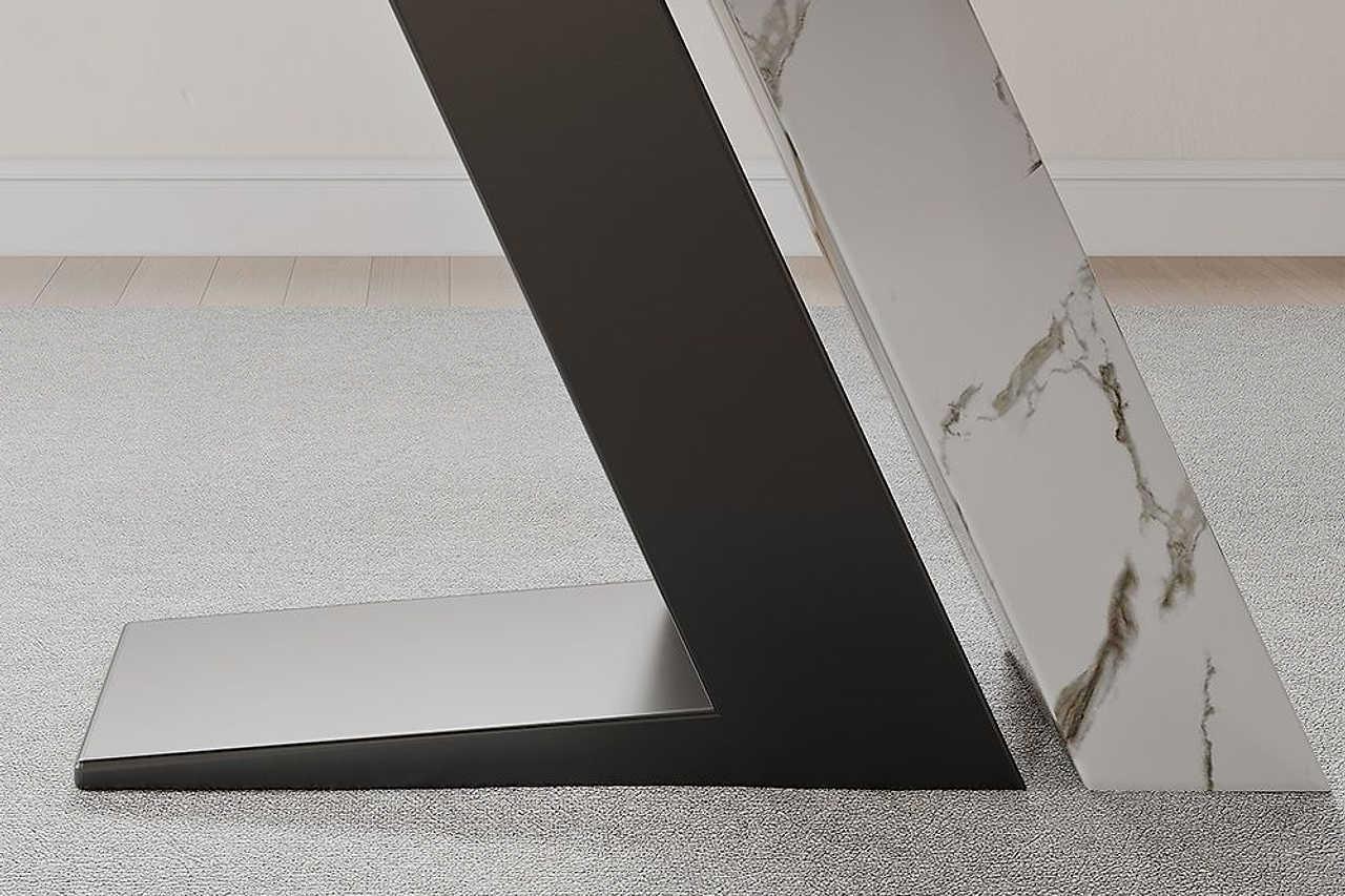 Gobi 79" Modern Lux White Table