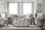 Sandstone Oyster Beige Modern Contemporary Wood, Engineered Wood Fabric Tufted Sofa - Ella Furniture