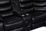 Turbo Black Power Reclining Sectional