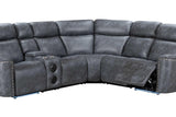 Romi Grey Power Reclining Sectional