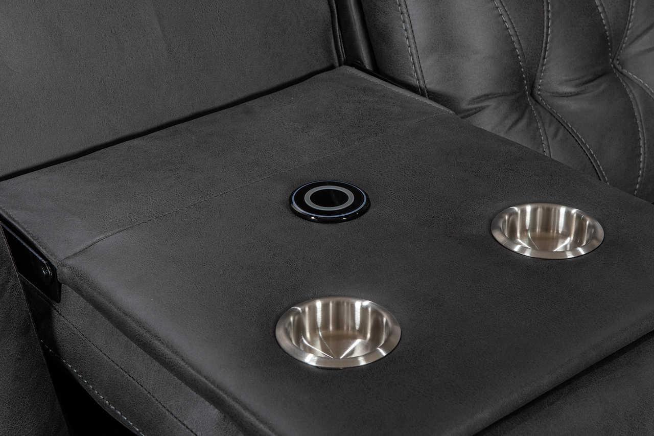 Rita Grey 3-Piece Reclining Set