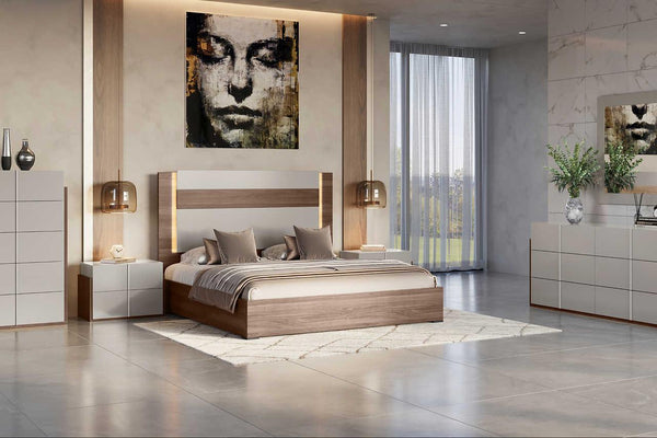 Aryan Beige Nightstand